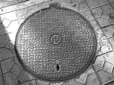 为甚么井盖是圆的
