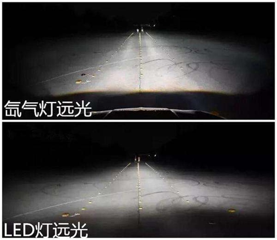 为甚么氙气灯那末亮,LED和氙气灯哪一个亮