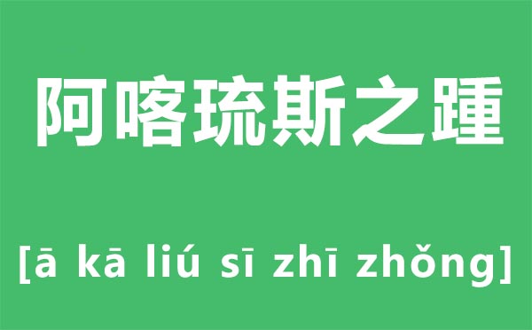 阿喀琉斯之踵怎样读,阿喀琉斯之踵甚么意义