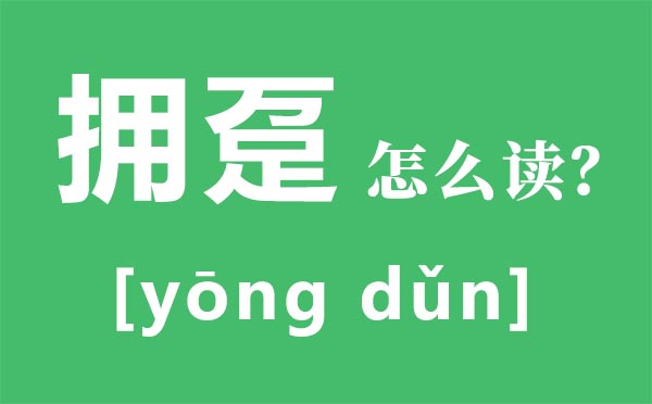 拥趸怎样读,万足念甚么,拥趸是甚么意义