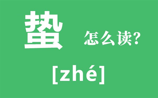 蛰怎样读,蛰的读音,蛰和蜇的区分
