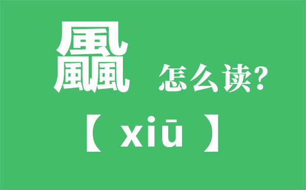 飍怎样读,三个風念甚么,飍的拼音,飍字是甚么意义