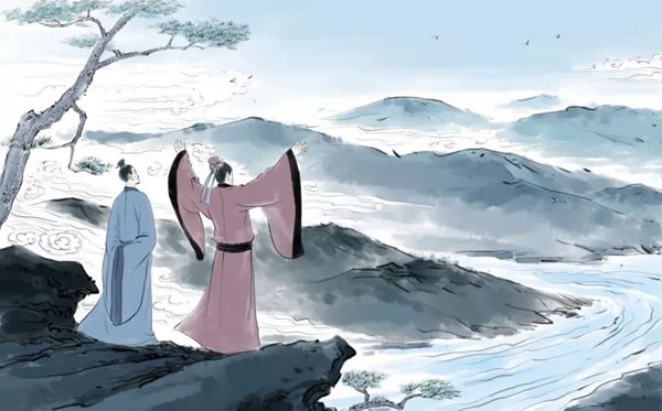 青山一道同云雨，明月何曾是两乡是甚么意义,来由是那里