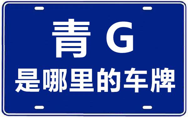 青G是那里的车商标,玉树的车商标是青甚么