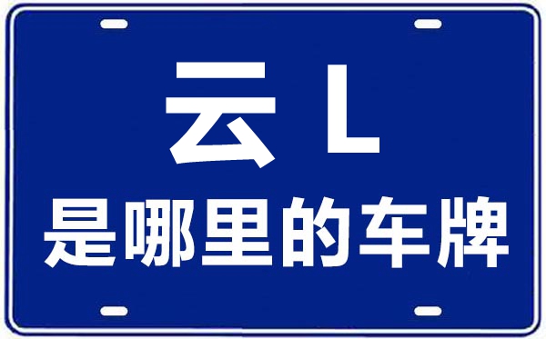 云L是那里的车商标,大理的车商标是云甚么