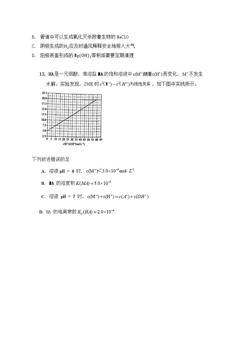 2021年高考理综试卷及谜底,理科综合试题谜底剖析