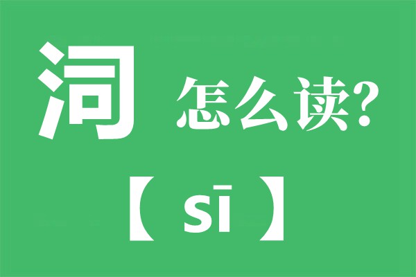 泀怎样读拼音是甚么,泀是甚么意义