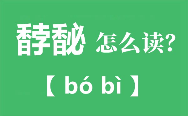 馞馝怎样读拼音是甚么,馞馝是甚么意义