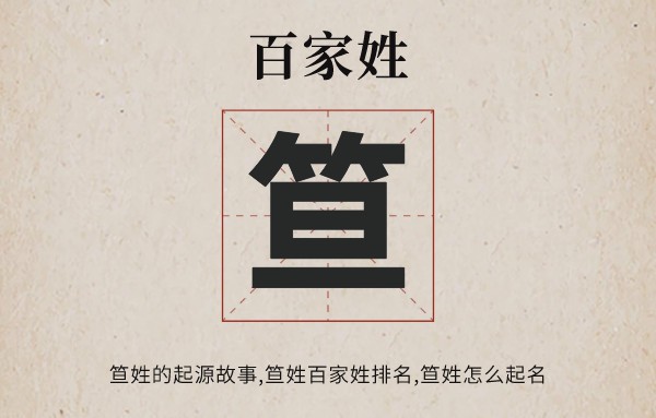 百家姓笪姓的发源故事,笪姓百家姓排名几多位,笪姓有哪些名流