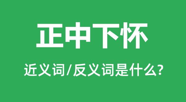 恰如私愿的近义词和反义词是甚么,恰如私愿是甚么意义