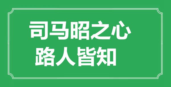 “司马昭之心,路人皆知”的意义来由及全文赏析