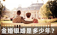 金婚银婚是几多年_成婚10年到70年