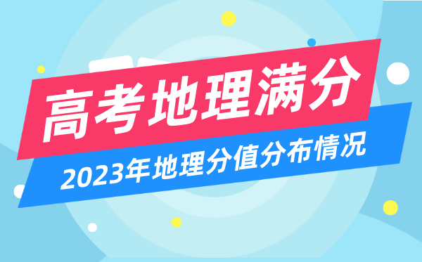 高考地舆满分几多分,2023年高考地舆分值散布环境一览表