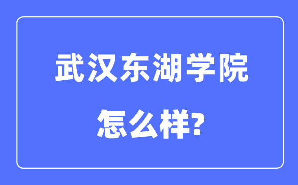 优游东湖学院是几本一本仍是二本,优游东湖学院怎样样?