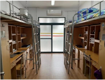 上海杉达学院宿舍前提怎样样,有空协调自力洗手间吗?(附宿舍图片)