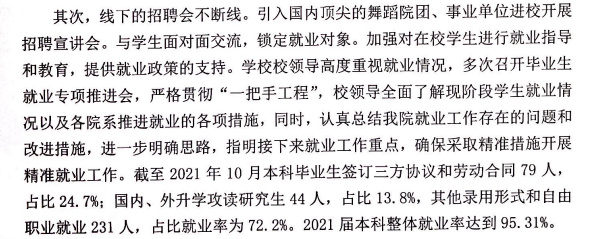 北京跳舞学院失业率及失业远景怎样样,好失业吗?