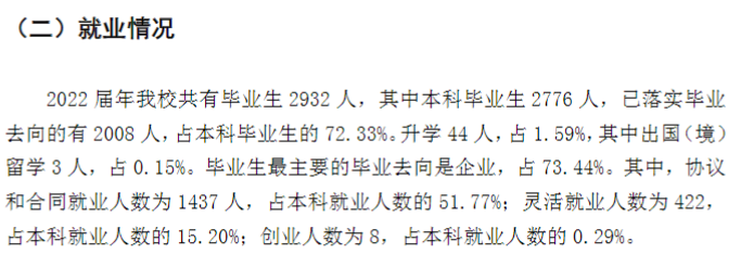 优游文理学院失业率及失业远景怎样样,好失业吗？