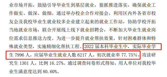 内蒙古农业大学失业率及失业远景怎样样,好失业吗？