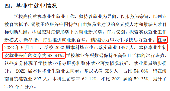 琼台师范学院失业率及失业远景怎样样,好失业吗？