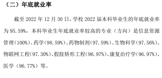 徐州医科大学失业率及失业远景怎样样,好失业吗？