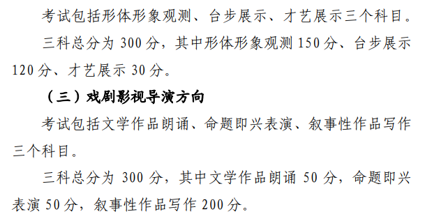 2024年北京艺术统考满分是几多,北京艺考科目及分值