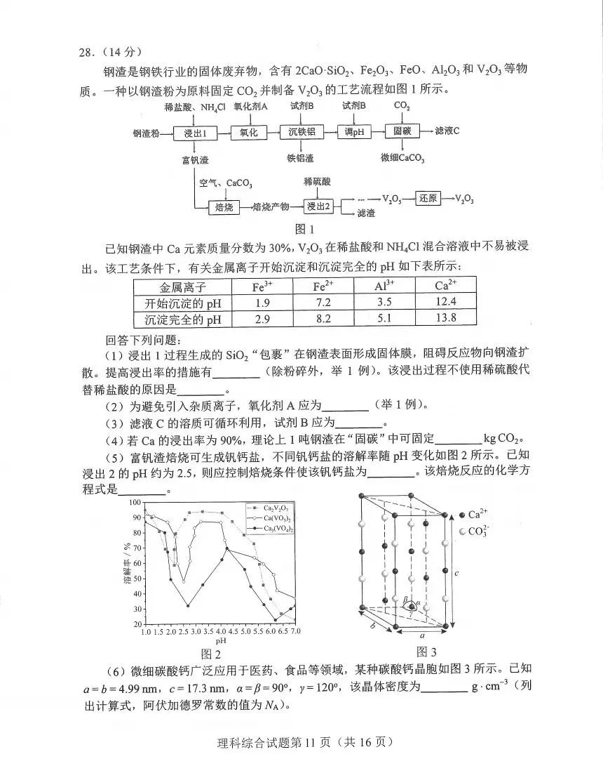 新高考2024九省联考河南理综试卷及谜底剖析