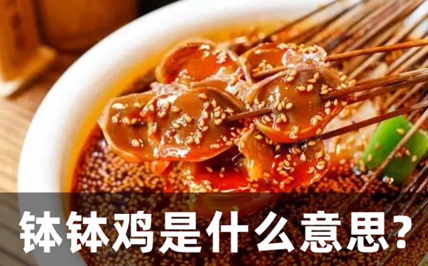 钵钵鸡是甚么意义,为啥要叫钵钵鸡