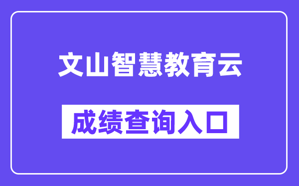 文山聪明教导云中考绩绩查问进口（//csgx.ynjy.cn/）