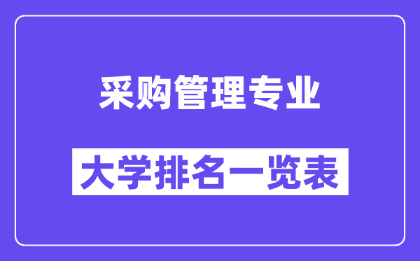 天下推销办理专业大学排名一览表(最新排行榜)