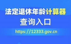 法定退休春秋计较器查问进口