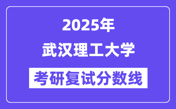2025优游理工大学考研复试分数线一览表