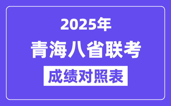 2025八省联考绩就对比:2024青海高考一分一段表