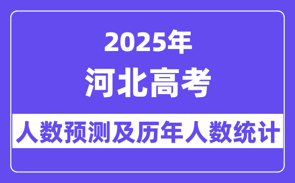 2025年河北高考人数预估几多（统考人数估计冲破70万人）